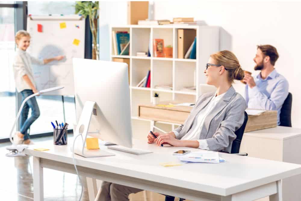 Organize papers on desk